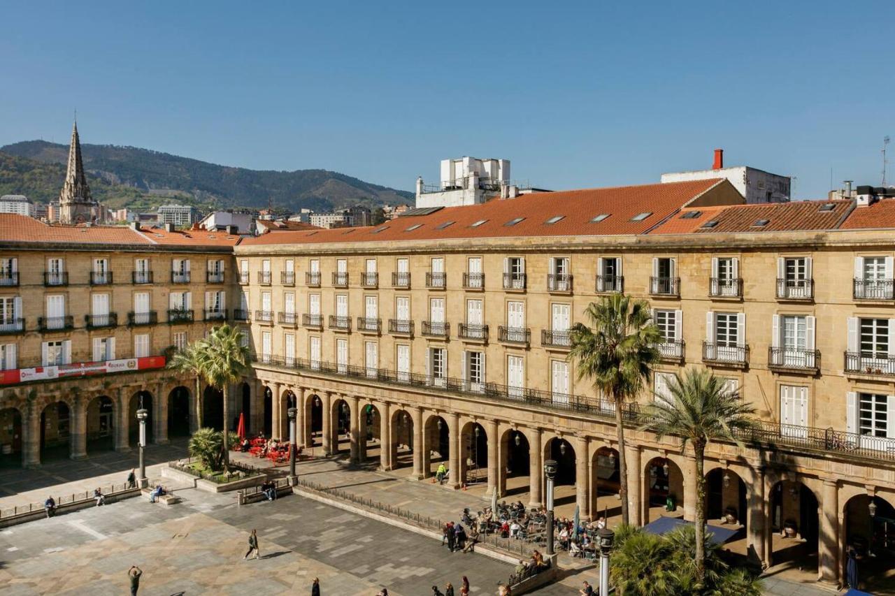 Plaza Nueva Habitaciones Bilbao Exterior foto