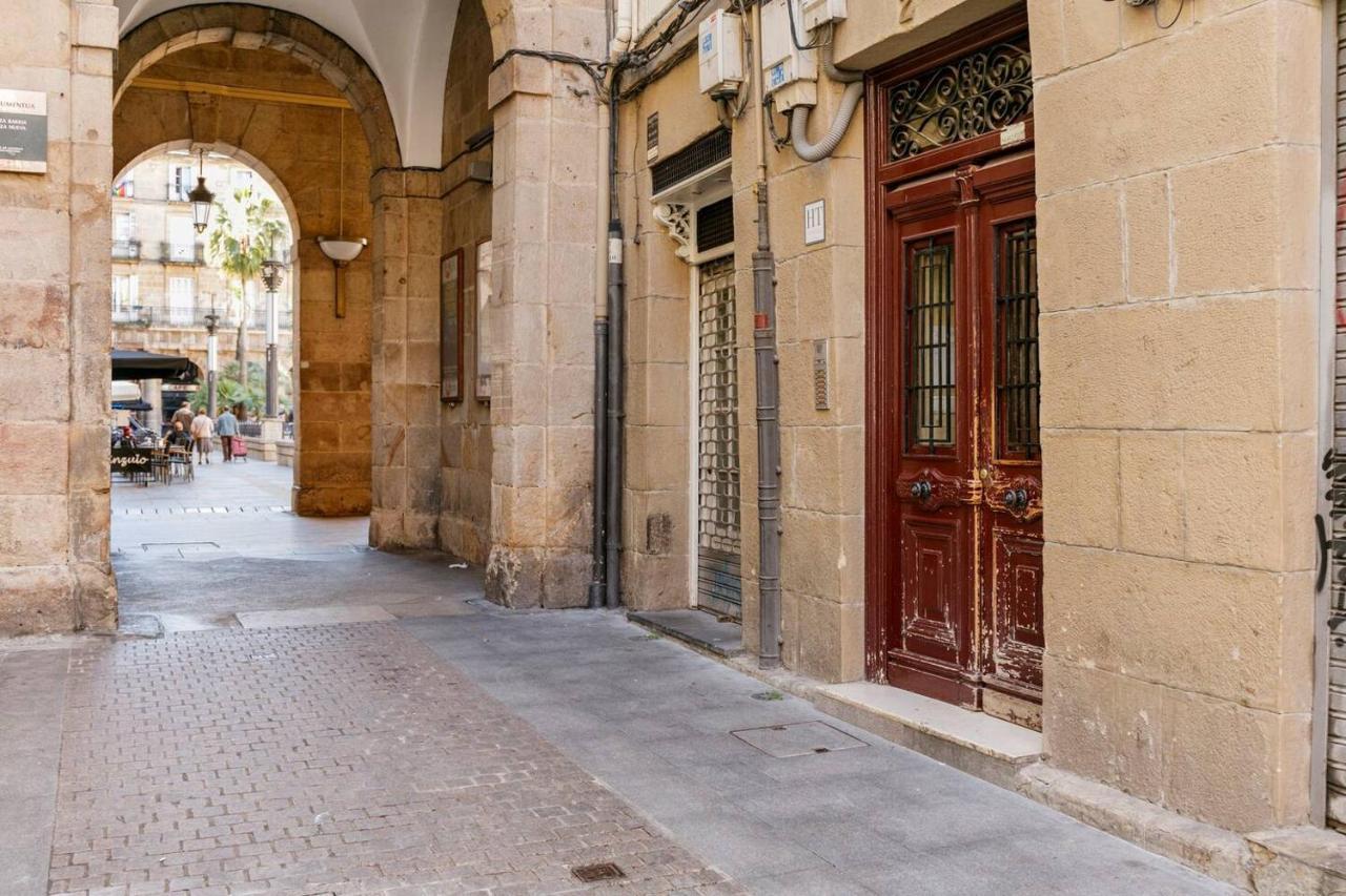 Plaza Nueva Habitaciones Bilbao Exterior foto